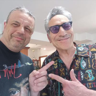 Con Rick Estrin Villa Pigna Blues Festival. Gabriel Delta. Gallery