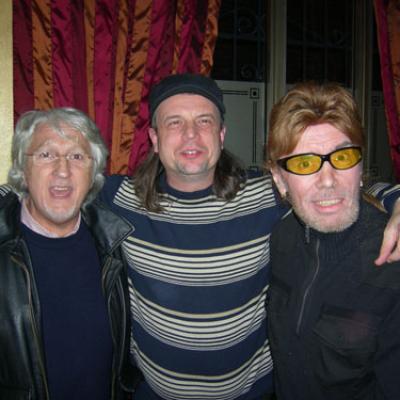 Con Vittorio De Scalzy Y Nico Di Palo. New Trolls. Italy