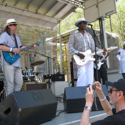 With Fernando Jones Band. Live Chicago Blues Festival. Gabriel Delta. Gallery